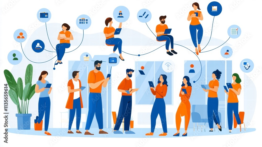 Connected Teamwork Collaborative Business Network