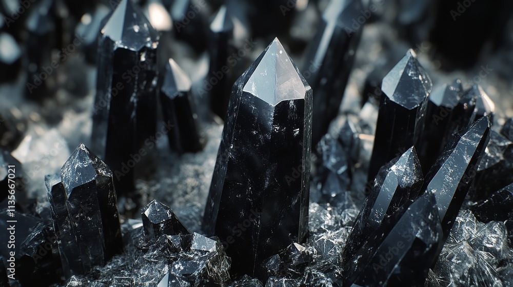 Pile of Black Glass in Close Proximity Pile of Black Glass in Close Proximity