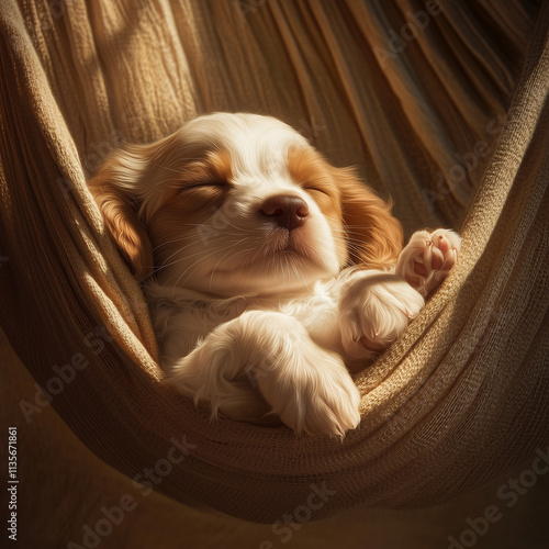Sleepy puppy