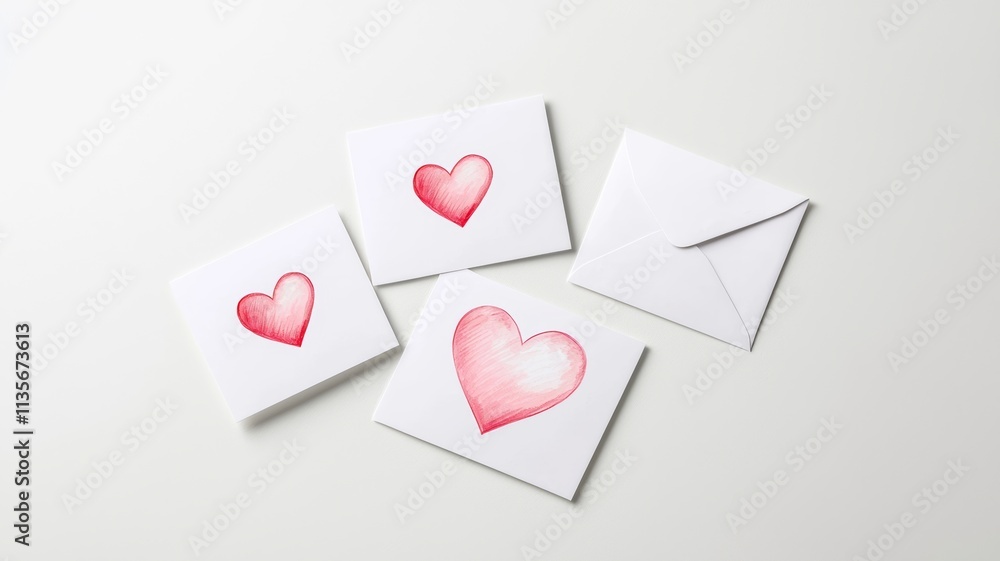 Unique heart-themed cards for expressing love on Valentine’s Day Unique heart-themed cards for expressing love on Valentine’s Day