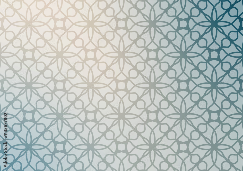 Gradient blue line square circle pattern graphics background Gradient blue line square circle pattern graphics background