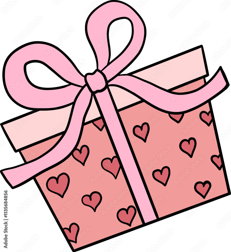 custom made wallpaper toronto digitalcute Valentine love decorative accessory element doodle