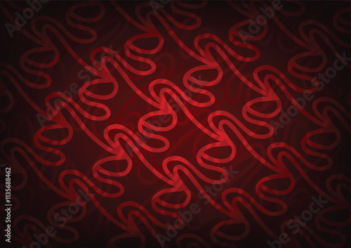 Wallpaper Mural Dynamic red line pattern art wallpaper background Torontodigital.ca