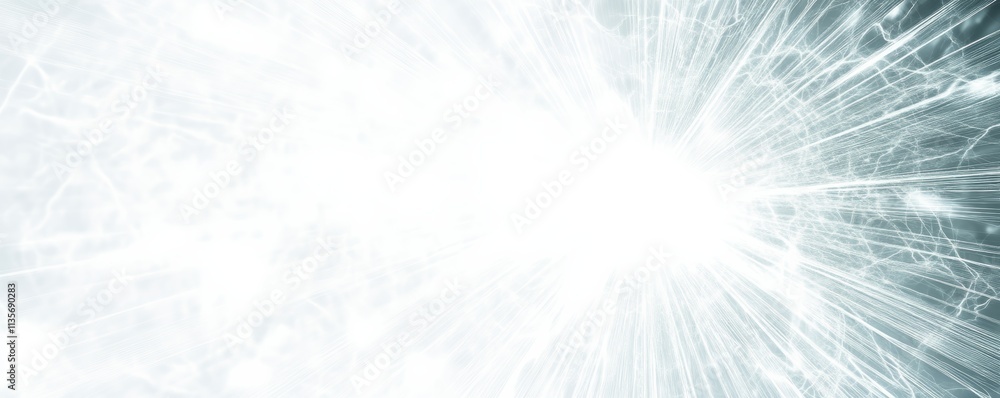abstract white light burst effect with radial abstract white light burst effect with radial