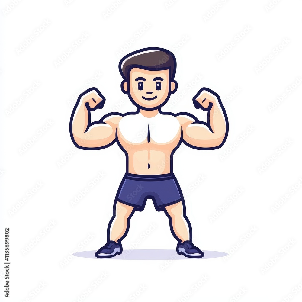 Personal trainer icon muscular man with shirt fitness workout coaching health lifestyle motivation exercise gym success training Personal trainer icon muscular man with shirt fitness workout coaching health lifestyle motivation exercise gym success training