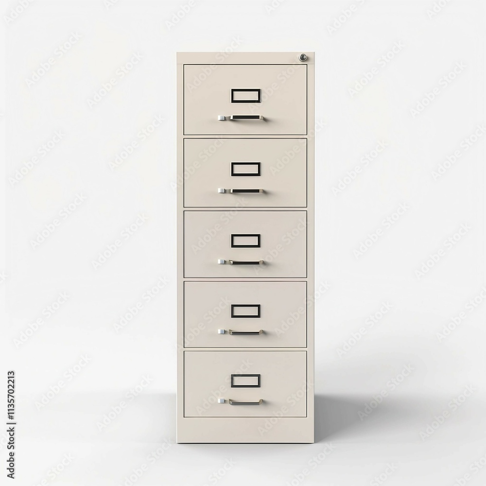file cabinet , Isolated white background, flat lay file cabinet , Isolated white background, flat lay