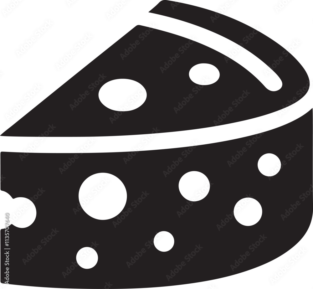 cheese icon silhouette style vector art illustration on a white background.
cheese icon silhouette style vector art illustration on a white background.