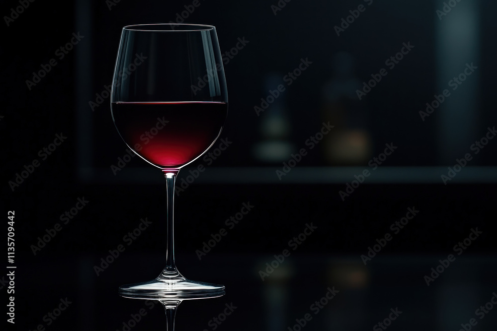 A glass of red wine elegantly placed on a rustic wooden table, illuminated by soft candlelight in a cozy setting. A glass of red wine elegantly placed on a rustic wooden table, illuminated by soft candlelight in a cozy setting.