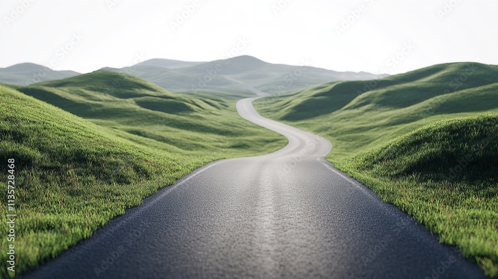 winding road in the mountains winding road in the mountains