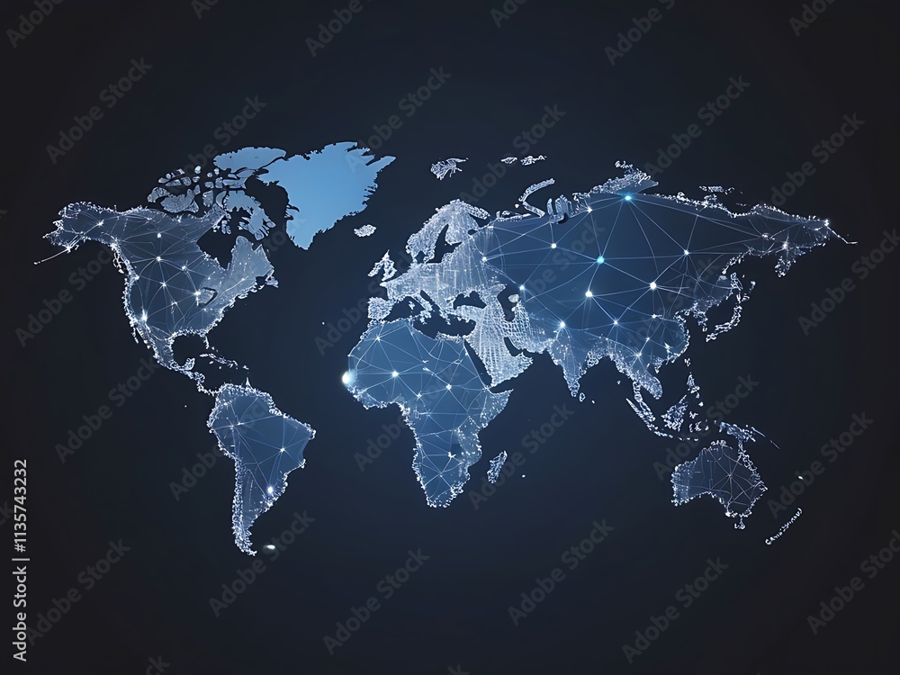 Fototapeta premium world map