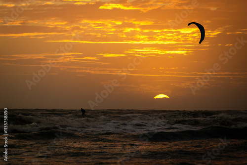 Kitesurf au cocher de soleil