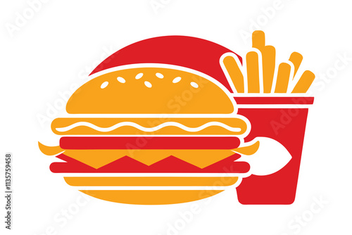 Fast food posters vector illustration B.eps