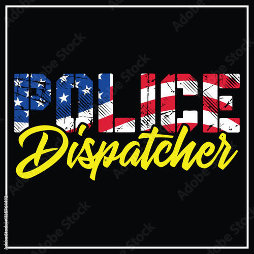 911 First Responder , Thin Gold Line , Thin Yellow Line , Police Dispatcher Flag T-shirt Design, 911 Dispatcher Gift,  Emergency Dispatcher, Thin Yellow Line 911 Dispatcher