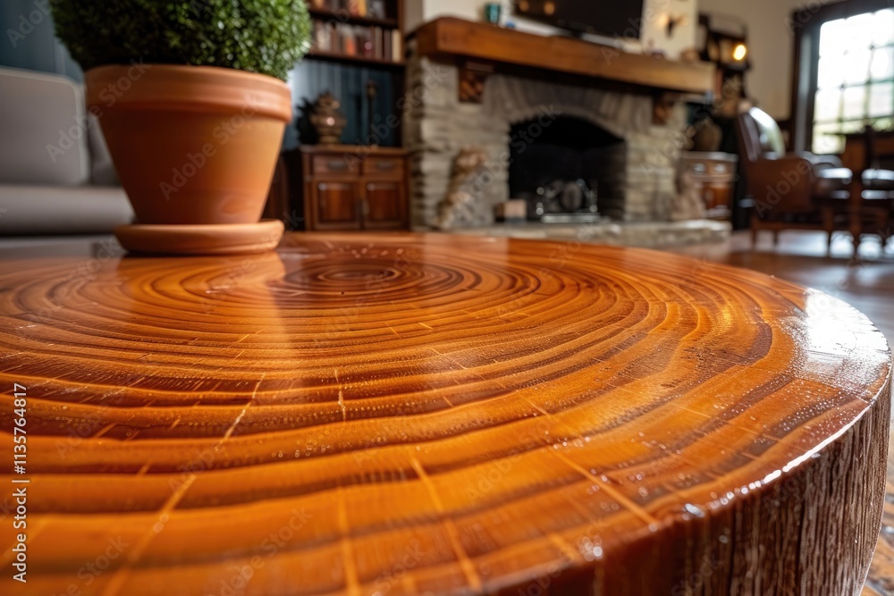 Warm cozy wood grain background Warm cozy wood grain background