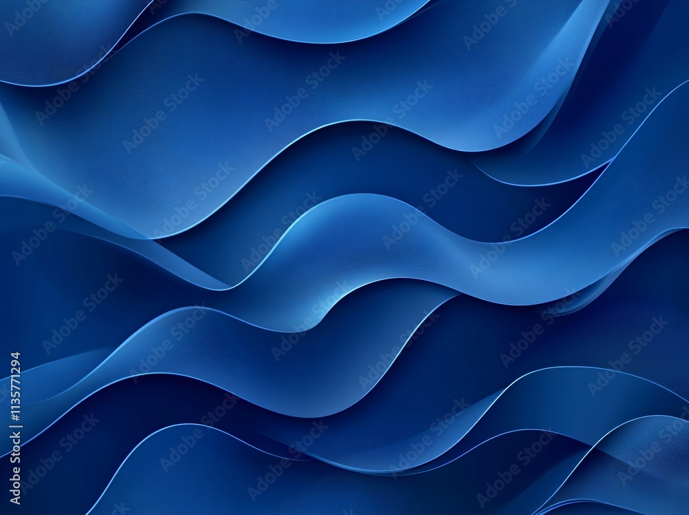 Abstract Blue Wave Background Design Pattern Abstract Blue Wave Background Design Pattern