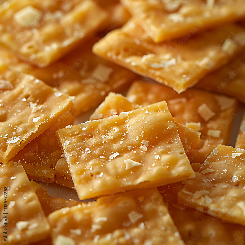 Delicious Close-Up of Crispy Snack Pieces Isolated on a Plain Background Highlighting Texture and Color for Culinary and Snack Photography Use Delicious Close-Up of Crispy Snack Pieces Isolated on a Plain Background Highlighting Texture and Color for Culinary and Snack Photography Use