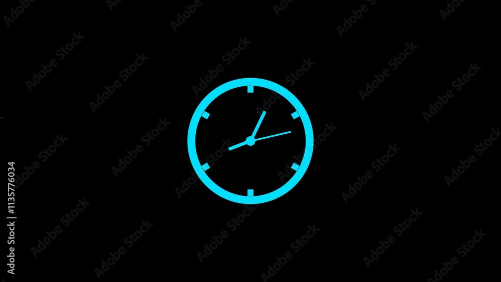 Wall Clock simple flat green screen background HD. analog and digital clock animation on 10 clock. Wall Clock simple flat green screen background HD. analog and digital clock animation on 10 clock.