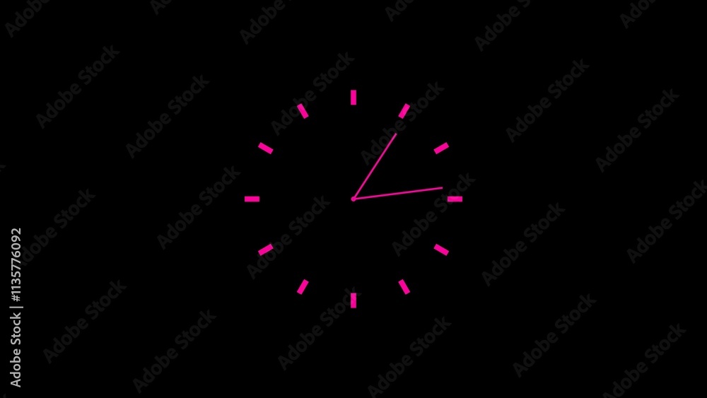 wall clock, isolated on a black background. Including alpha matte.. Wall Clock With The Time Of 12:00 Am Or Pm. Royalty high-quality free stock footage Vintage Clock Face At Midnight. wall clock, isolated on a black background. Including alpha matte.. Wall Clock With The Time Of 12:00 Am Or Pm. Royalty high-quality free stock footage Vintage Clock Face At Midnight.