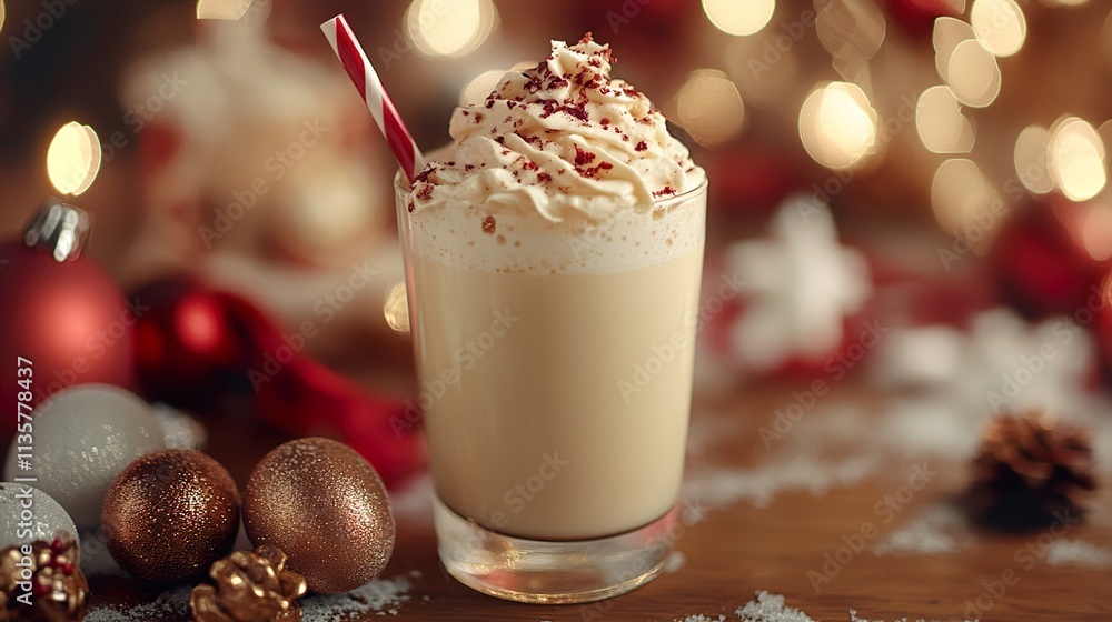 Christmas Festive Drink: Indulge in this creamy, delicious holiday beverage! Christmas Festive Drink: Indulge in this creamy, delicious holiday beverage!