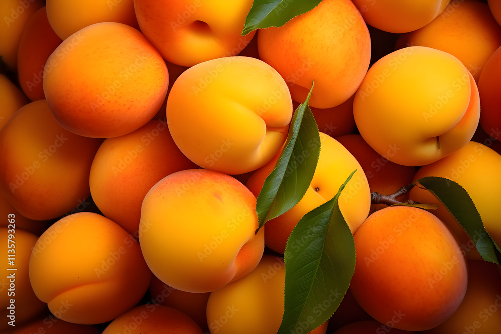 Fresh, Vibrant Apricots in Rustic Wicker Basket – A Picture of Health and Flavor Fresh, Vibrant Apricots in Rustic Wicker Basket – A Picture of Health and Flavor