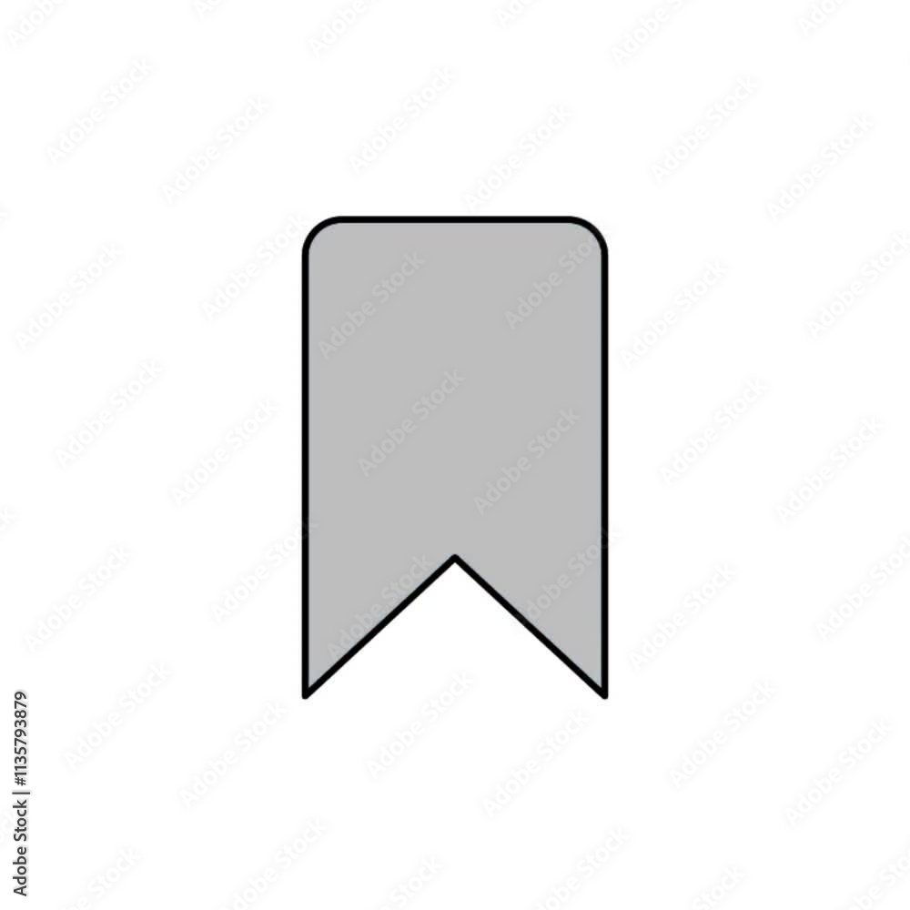 Animated Bookmark Icon with Click Action Animated Bookmark Icon with Click Action