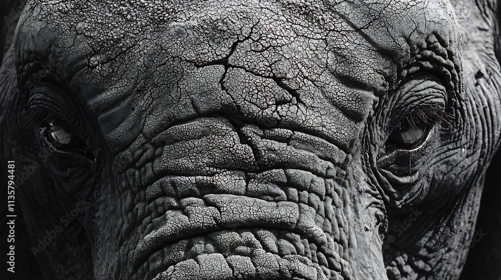Soulful Gaze of Nature s Gentle Giant Close up Elephant Portrait Symbolizing Wisdom and Memory Soulful Gaze of Nature s Gentle Giant Close up Elephant Portrait Symbolizing Wisdom and Memory