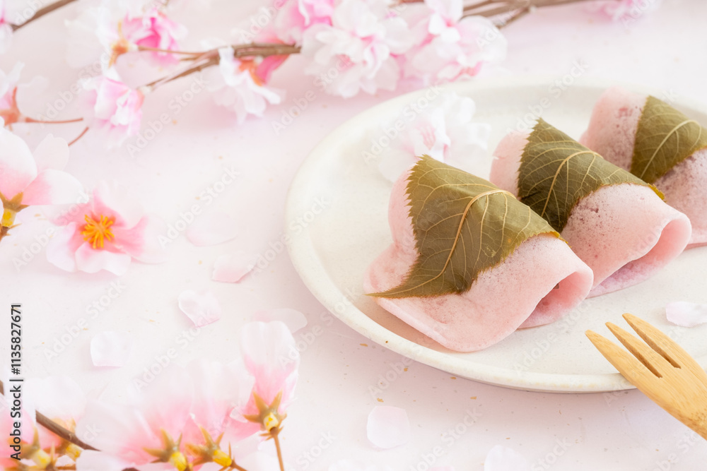 立春やひなまつりに食べたい桜餅