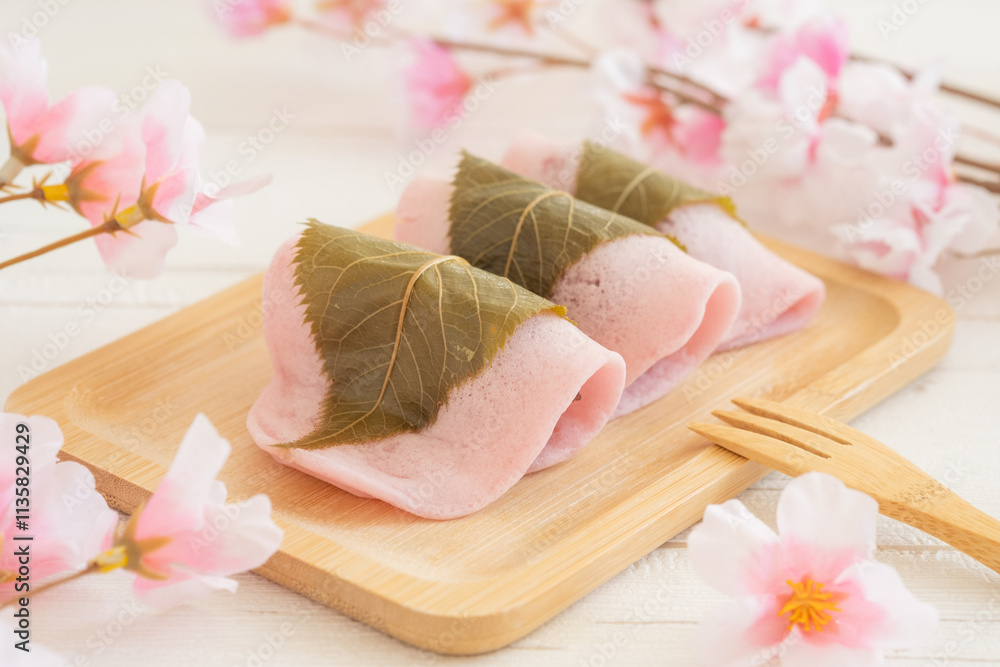立春やひなまつりに食べたい桜餅