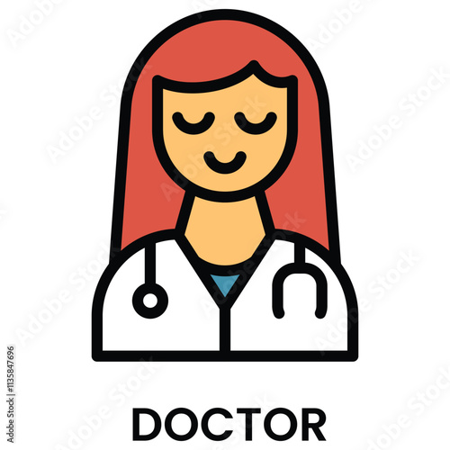 Female Doctor Icon