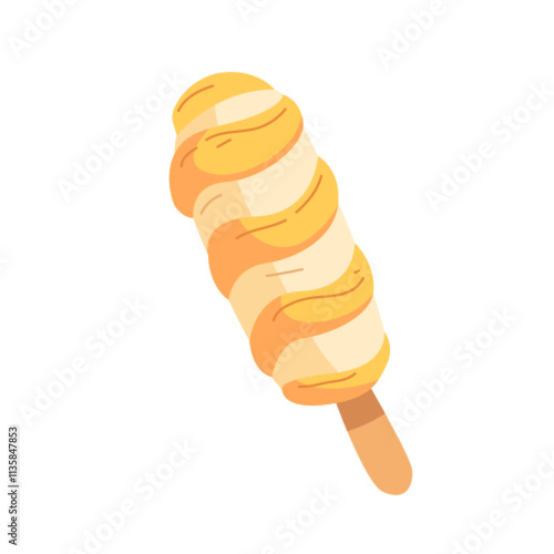 banana ice cream stick