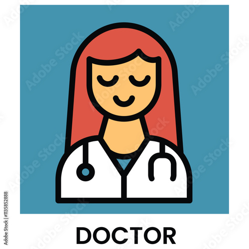 Female Doctor Icon