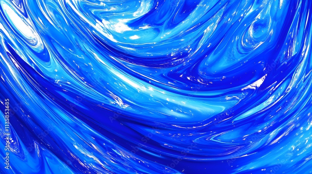 Dynamic blue swirls in abstract art studio setting digital artwork vivid colors aesthetic appeal Dynamic blue swirls in abstract art studio setting digital artwork vivid colors aesthetic appeal