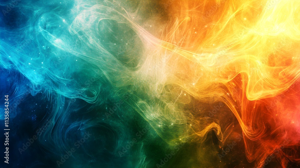 Dynamic colorful abstract swirls digital art vibrant environment artistic perspective visual concept Dynamic colorful abstract swirls digital art vibrant environment artistic perspective visual concept