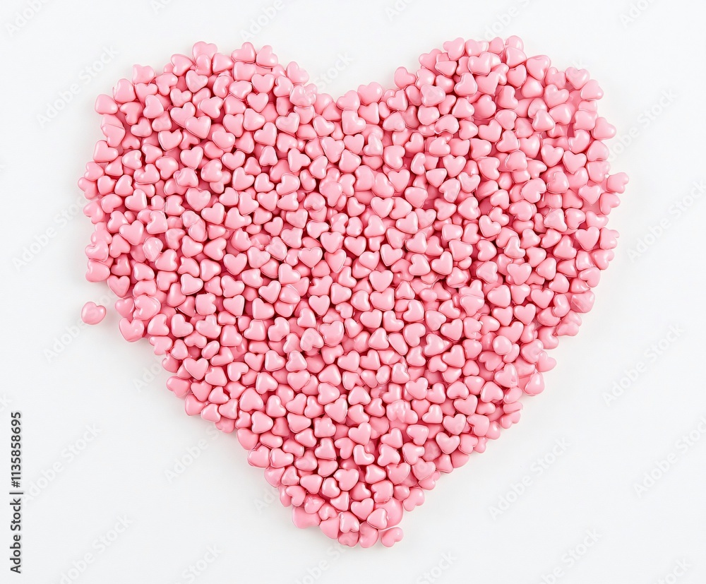 Pink Heart Shaped Candy Candies Background Pink Heart Shaped Candy Candies Background