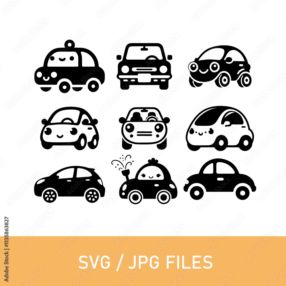 Naklejka premium car vector design