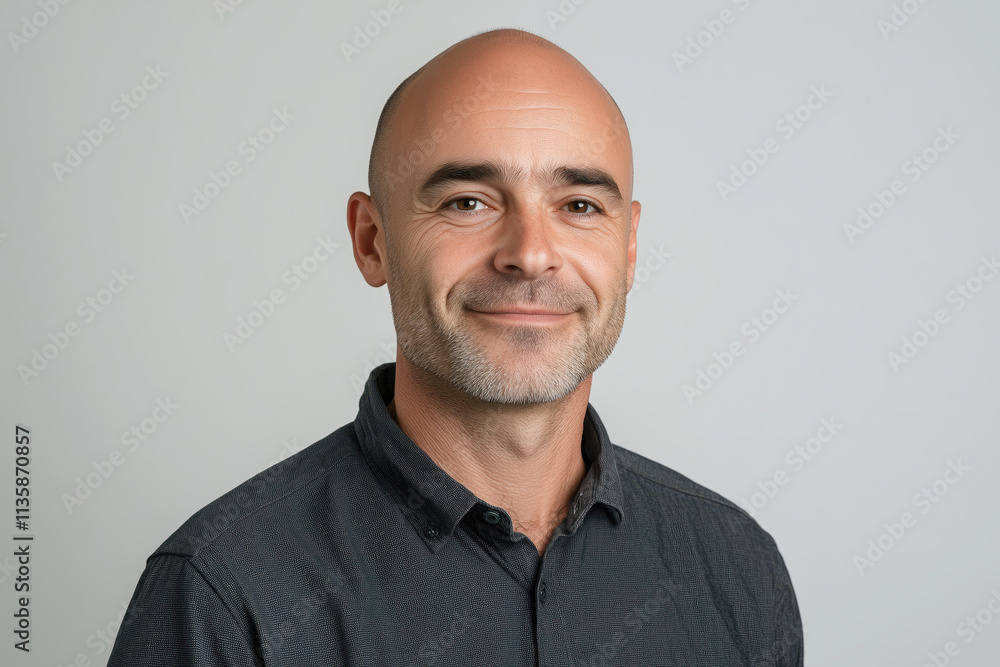 A confident man smiling at the camera, wearing a casual shirt. The portrait conveys professionalism and approachability, ideal for business or personal branding presentations. A confident man smiling at the camera, wearing a casual shirt. The portrait conveys professionalism and approachability, ideal for business or personal branding presentations.
