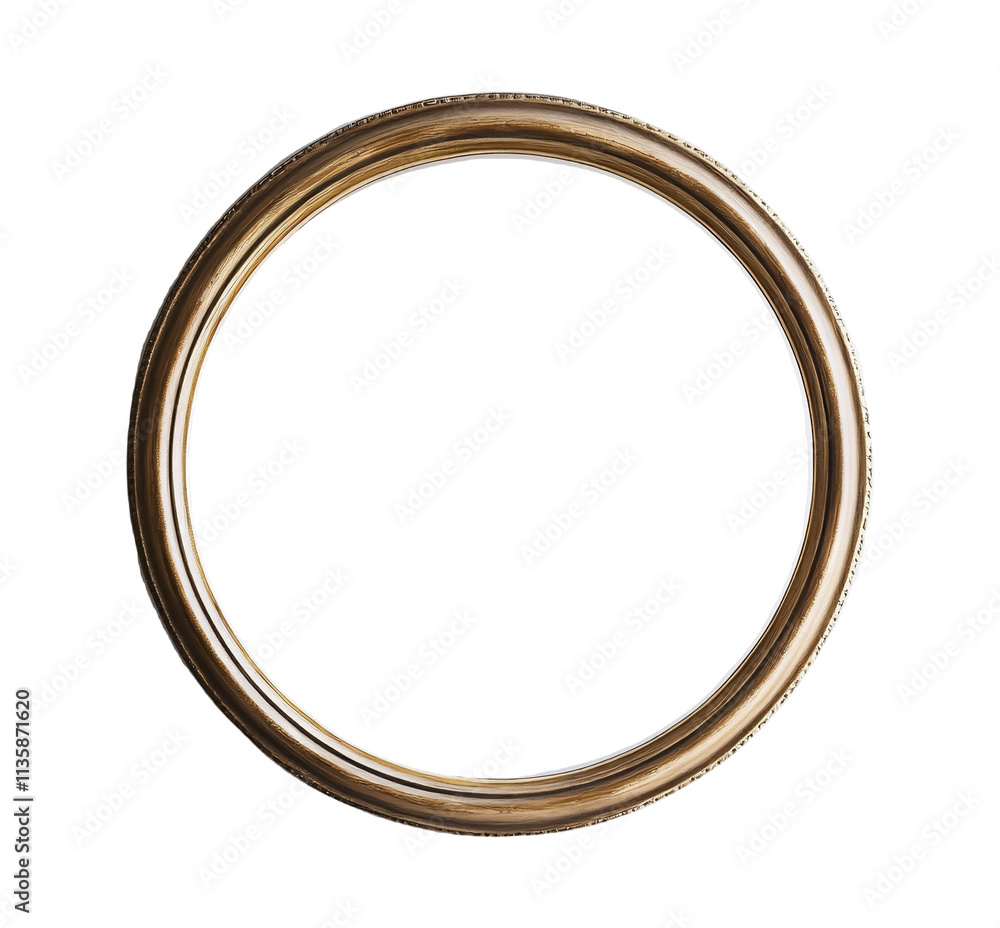 Sleek Mirror Isolated on White Background for Reflective Style Sleek Mirror Isolated on White Background for Reflective Style