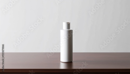 white clean bottle mockup, shampoo bottle mockup