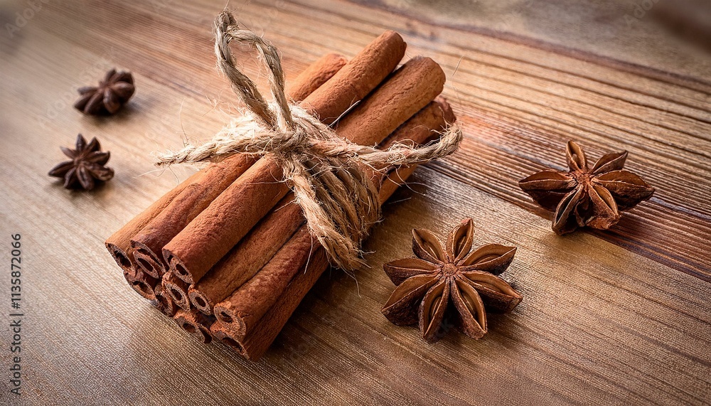Cinnamon Sticks Bundle: Rustic Warmth and Aromatic Spices Cinnamon Sticks Bundle: Rustic Warmth and Aromatic Spices