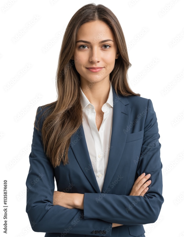 a beautiful young woman with long hair wearing office clothes . ai generate a beautiful young woman with long hair wearing office clothes . ai generate