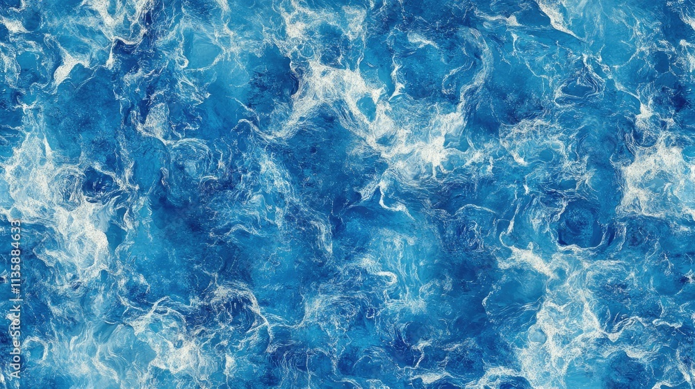 Abstract Blue Water Texture Ocean Waves Pattern Abstract Blue Water Texture Ocean Waves Pattern