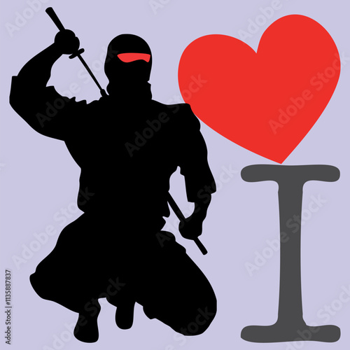 Martial art colored simbol design. Karate emblem.