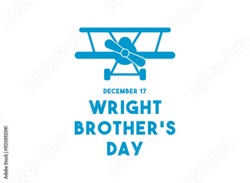 Wright Brother's Day. December 17.