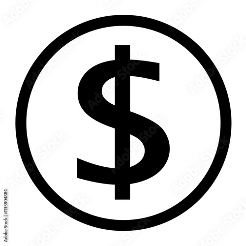 dollar symbol icon 