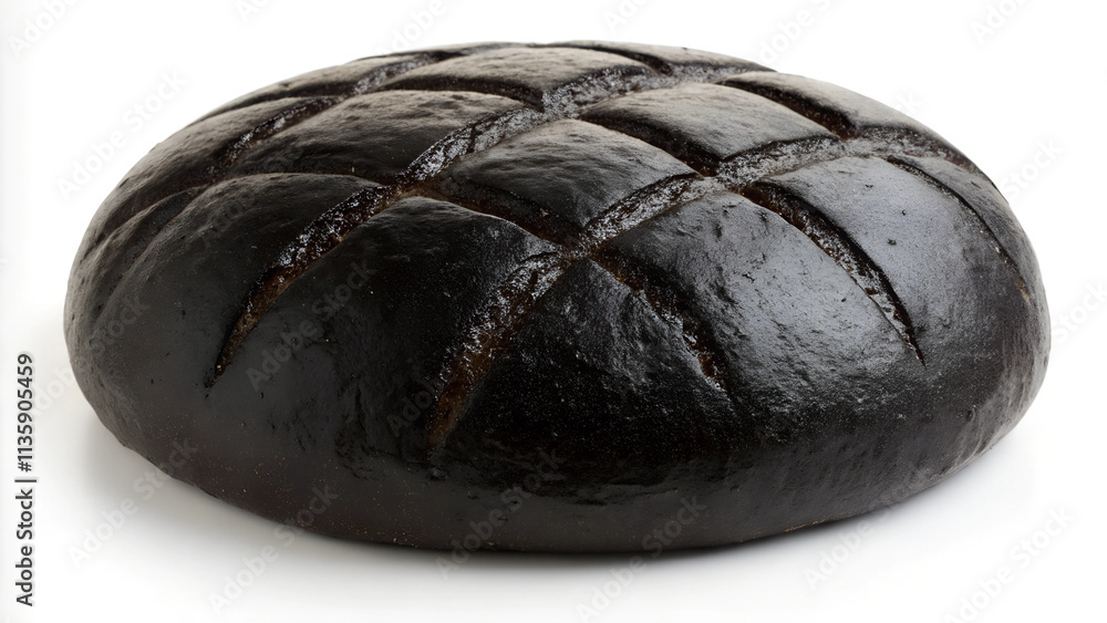 Obraz premium Loaf of Black Bread. 