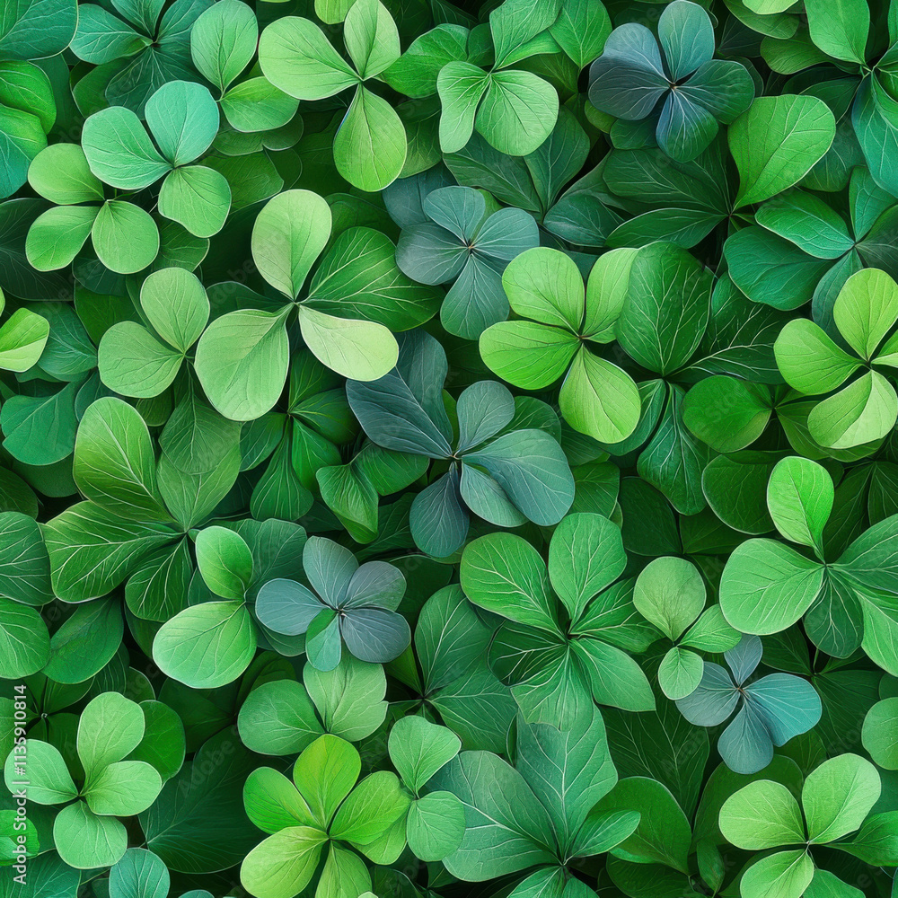 Lush green leaves create vibrant, seamless pattern, showcasing various shades of green and intricate leaf designs, perfect for nature themed projects Lush green leaves create vibrant, seamless pattern, showcasing various shades of green and intricate leaf designs, perfect for nature themed projects