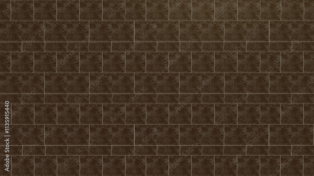 Fototapeta premium tile texture brown for floor materials background