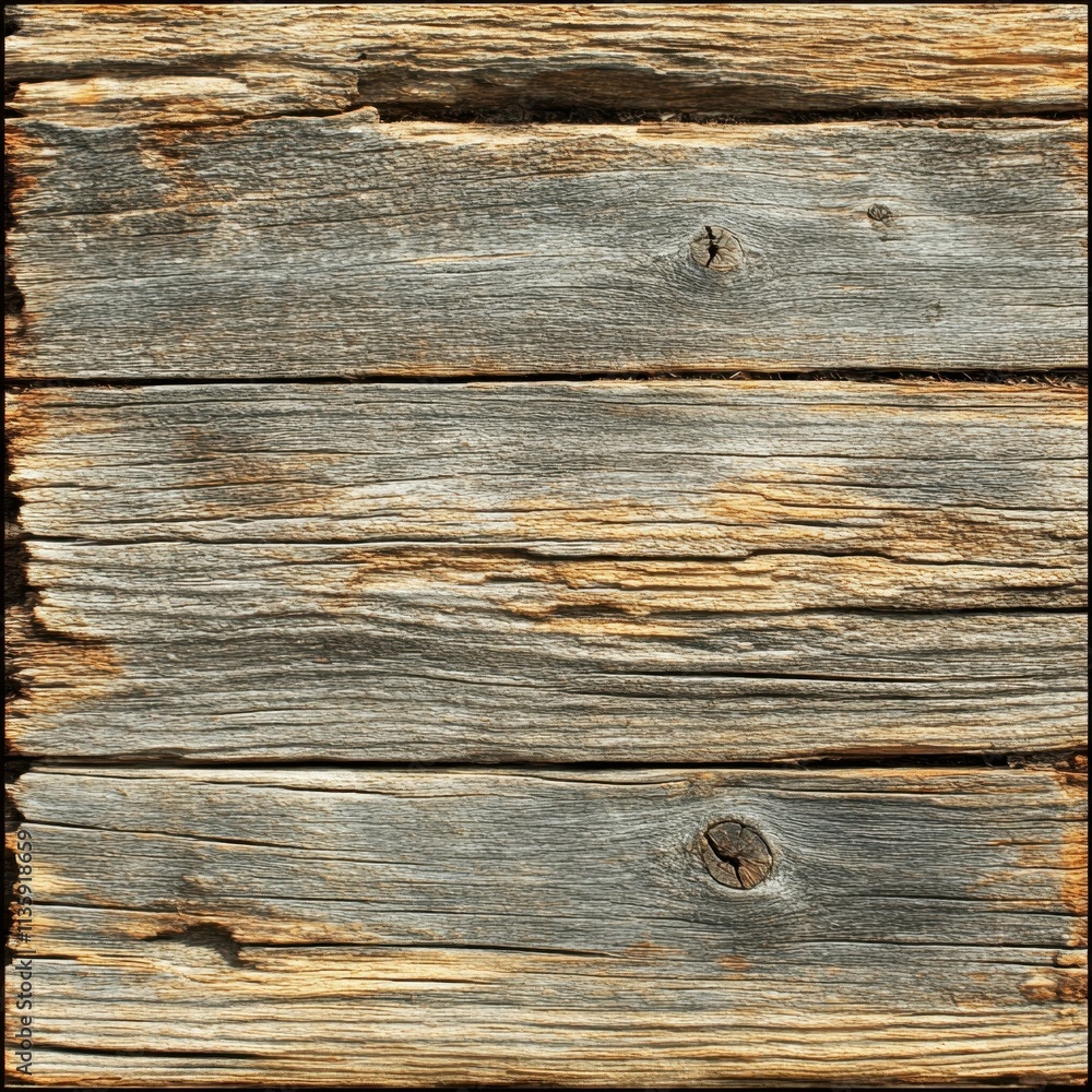 Weathered Wooden Plank Texture with Grain and Rustic Details Weathered Wooden Plank Texture with Grain and Rustic Details