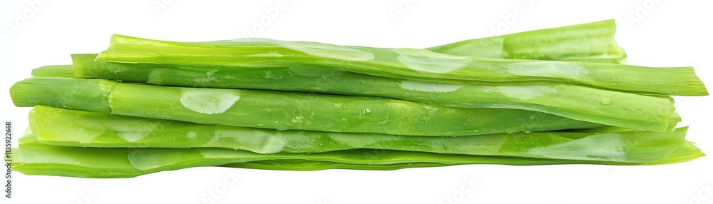 Fresh green onions on white isolated background. Fresh green onions on white isolated background.