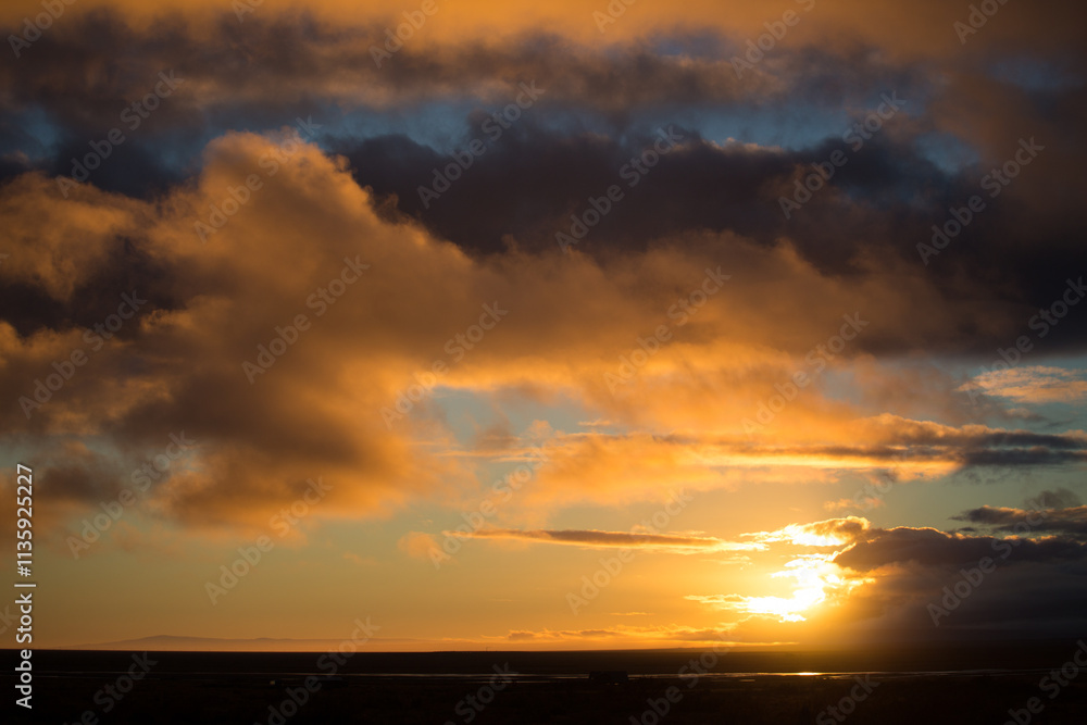 Iceland in Northern Europe is about to enter winter Iceland in Northern Europe is about to enter winter